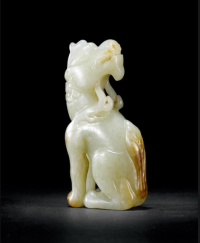 青白玉雕十二生肖